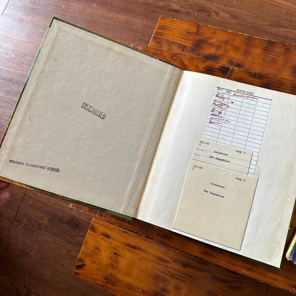 Vintage 1967 Enchantment of American 2 Book Bundle New Hampshire & Massachusetts - Picture 2 of 12